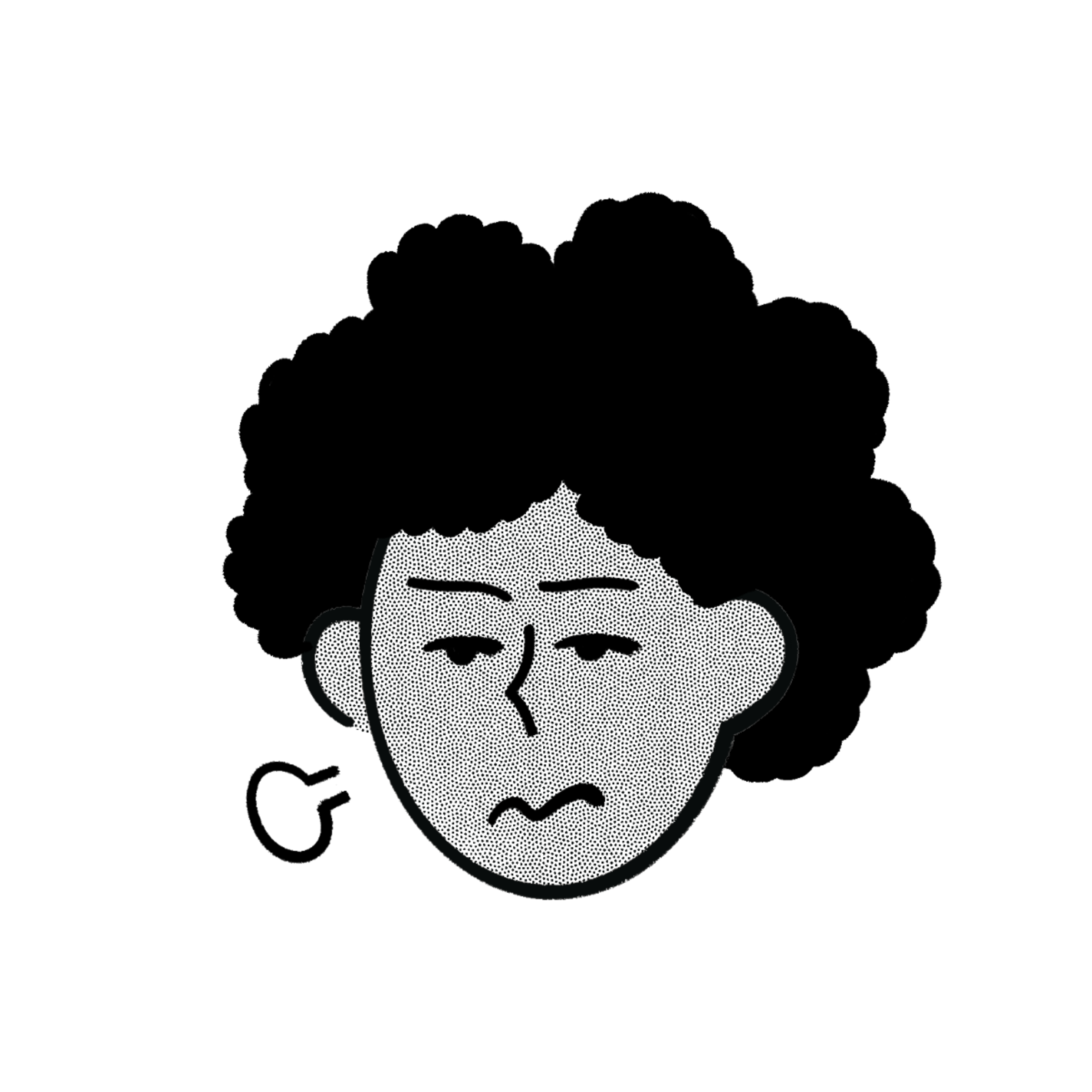 Illustrated portrait of Pedro Moura